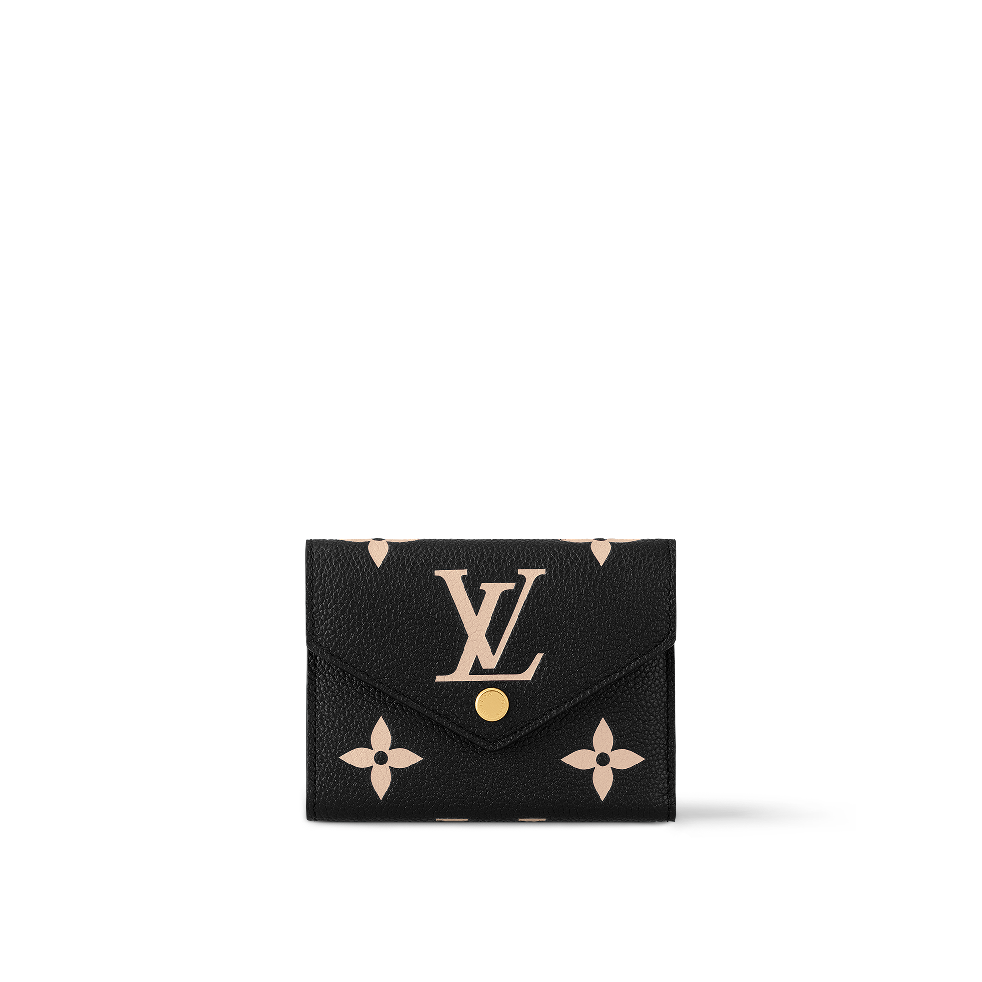 Victorine Wallet Bicolour Monogram Empreinte Leather - Wallets and